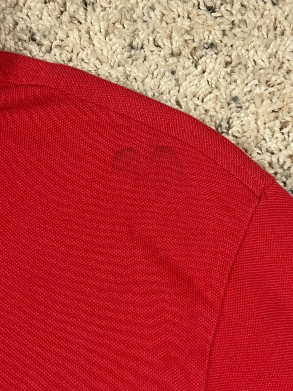 Ralph Lauren shoulder stained